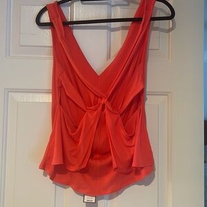 NWT BCBG Open Tie Back Top. Size Small
